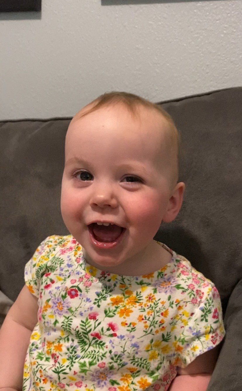 The baby girl